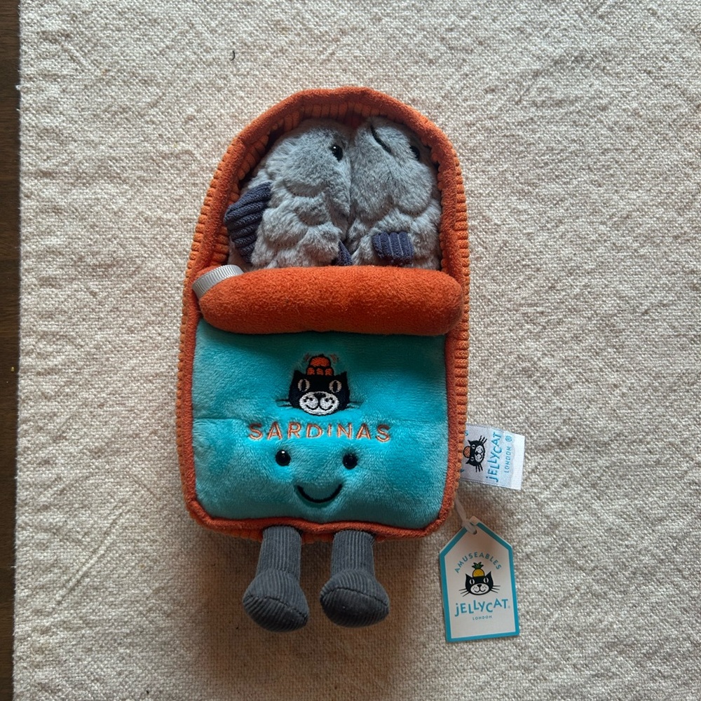 JELLYCAT Sardine Tin
